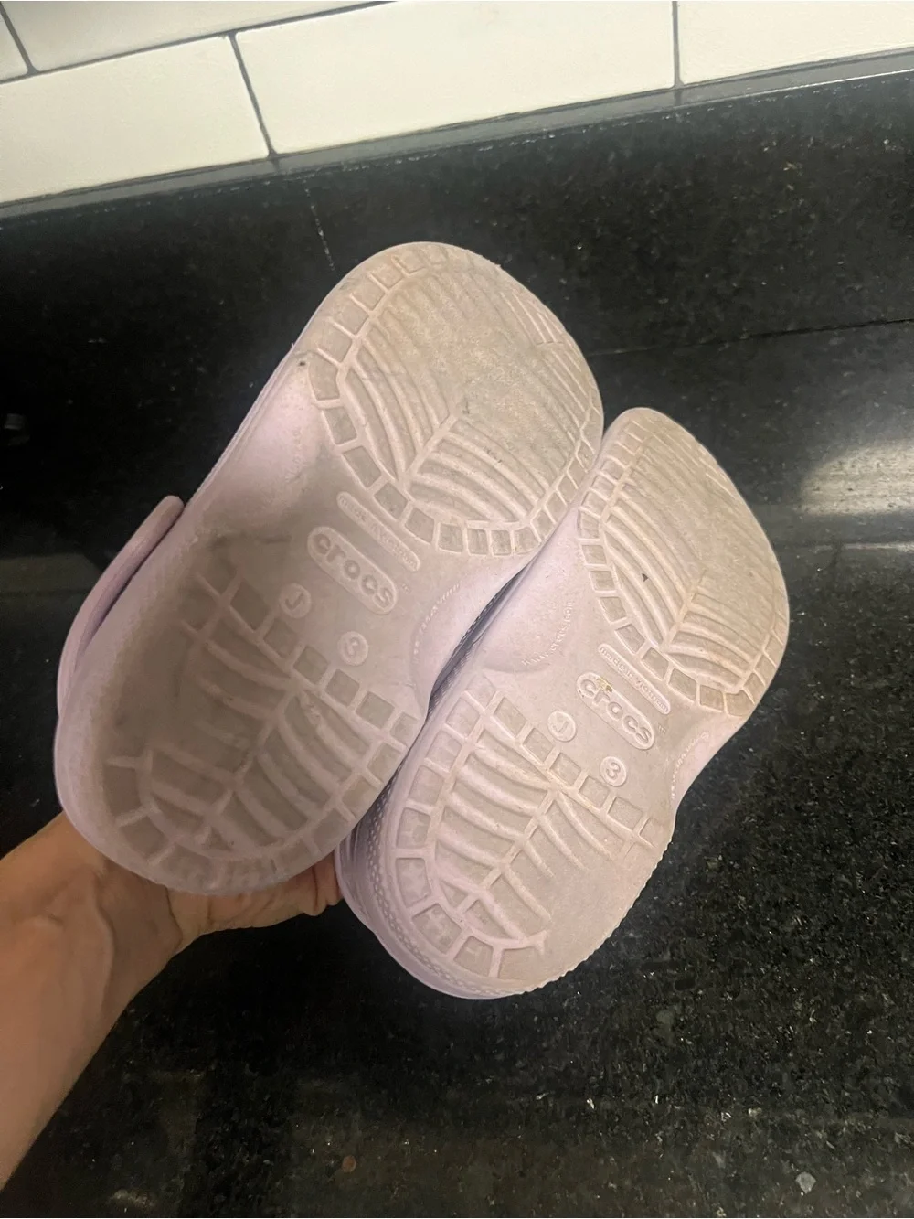 CROCS Kids' Light Purple Slip-On Clog
